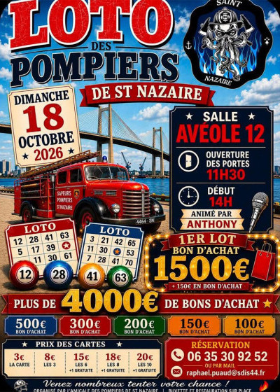 Loto des pompiers