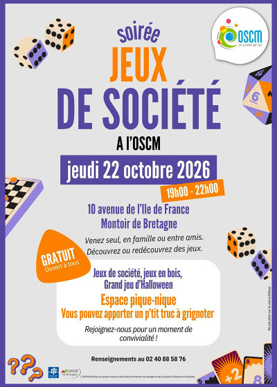 Soirée Jeux de Société