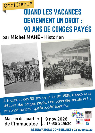 Conférence sur les congés payés