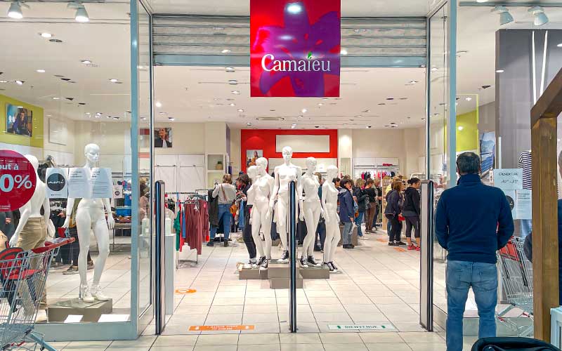 Zone d’Auchan Trignac : la boutique Camaïeu a définitivement fermé ses portes