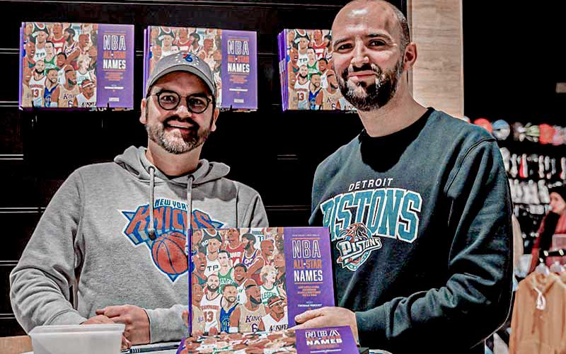 Saint-Nazaire : fan de basket-ball, son livre sur les surnoms des joueurs de NBA fait un carton