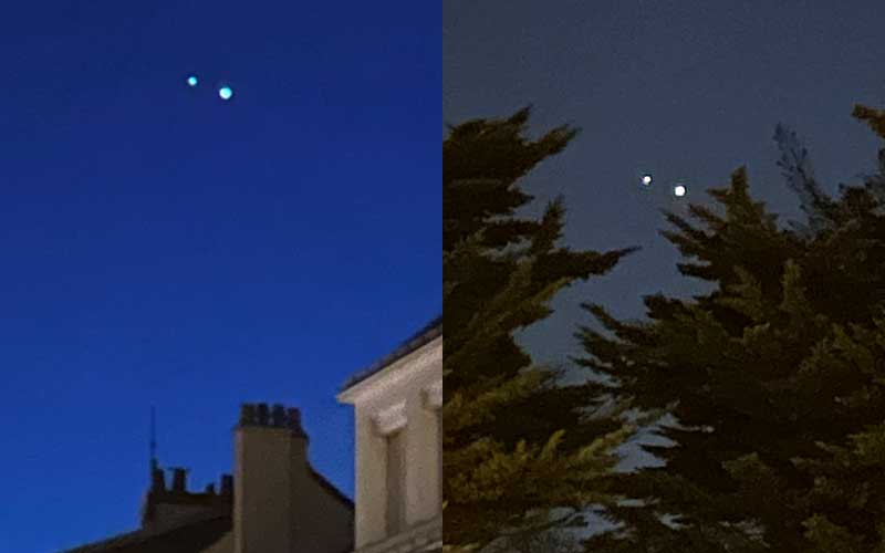 Saint-Nazaire : avez-vous observé la conjonction de Jupiter et Vénus mercredi soir ?