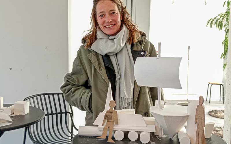 Saint-Nazaire : une première maquette de la future oeuvre des Beaux Arts dévoilée
