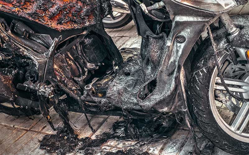 Saint-Nazaire : feu de scooter dans le hall d’un immeuble de Villès-Martin