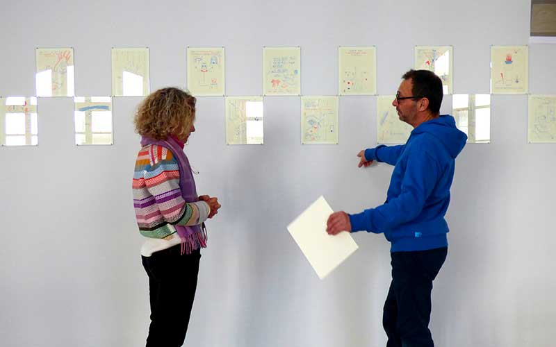 Le Grand Café Saint-Nazaire : une visite guidée de l’exposition Hápax en présence de l’artiste