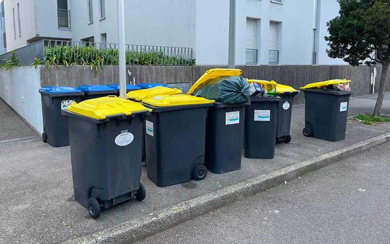 Saint-Nazaire : manifestation du 6 avril, la ville appelle à rentrer ses poubelles