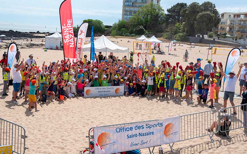 Saint-Nazaire : une édition anniversaire du Beach-Sport sur la plage de Villès-Martin
