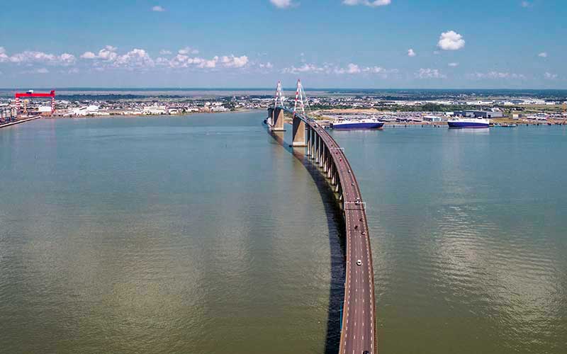 Fermeture du Pont de Saint-Nazaire dans la nuit du 25 au 26 juillet