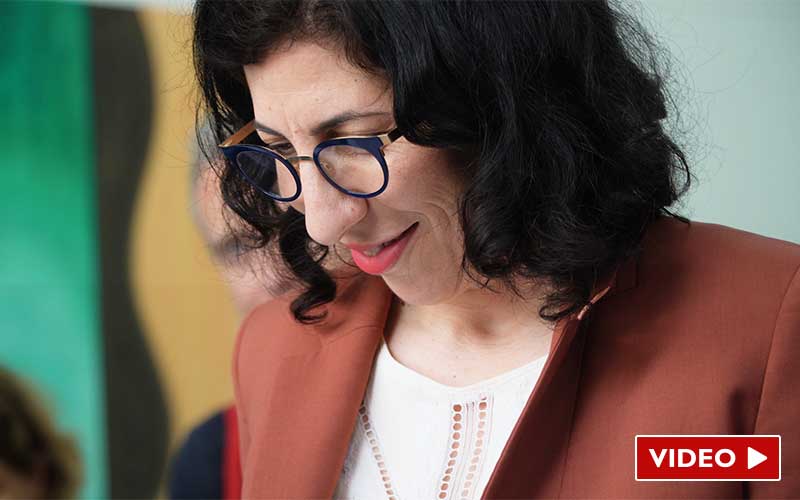 Saint-Nazaire : la ministre de la Culture en visite dans la ville