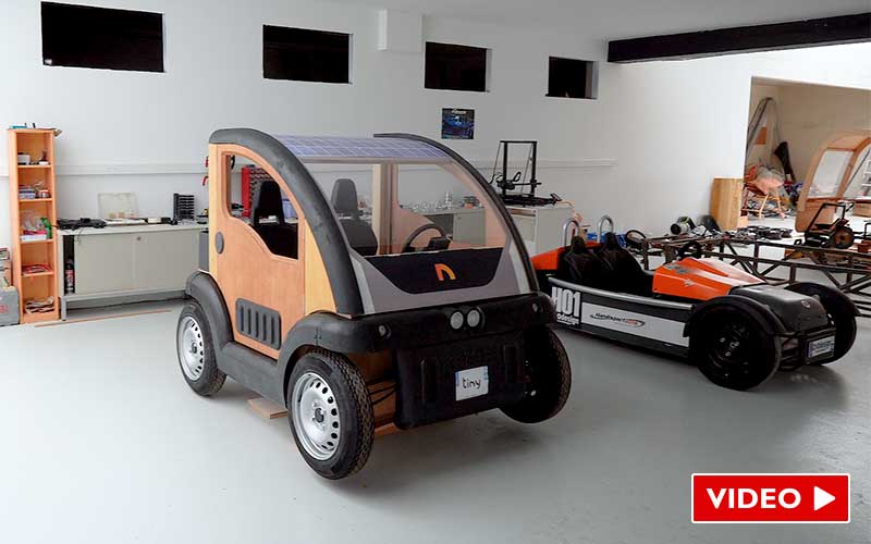 Tiny : une voiture électrique sans permis made in Saint-Nazaire