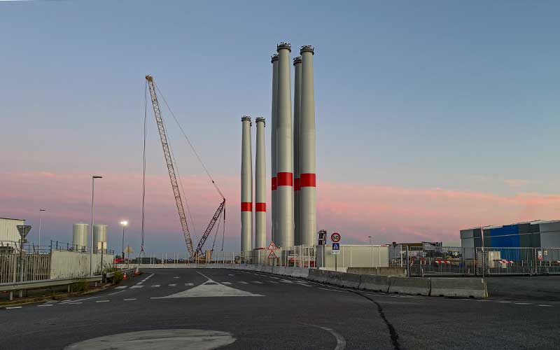 Le site du port de Saint-Nazaire a été choisi pour l’installation du futur parc éolien en mer ENYM