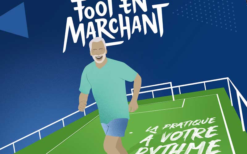 À Saint-Nazaire, on peut jouer au foot à son rythme en marchant