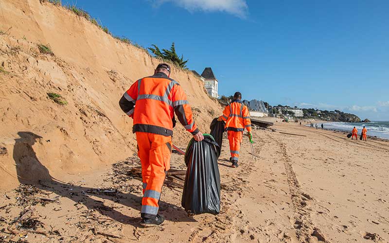 Pornichet : des pans entiers de dunes ont disparu