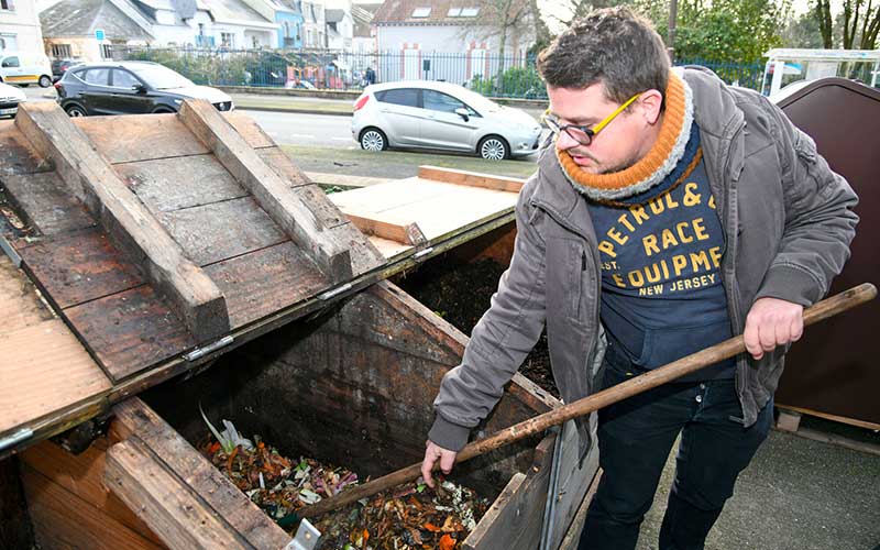 Saint-Nazaire et agglomération : en maison ou appartement, à chacun sa solution pour trier ses déchets alimentaires
