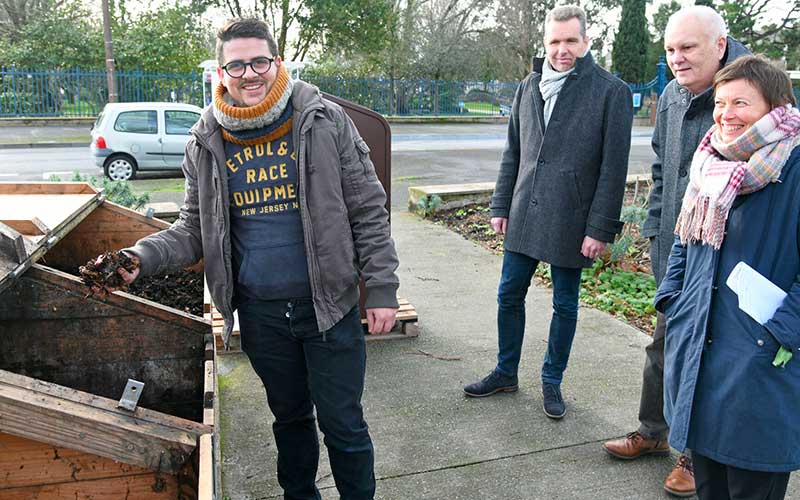 Saint-Nazaire et agglomération : en maison ou appartement, à chacun sa solution pour trier ses déchets alimentaires