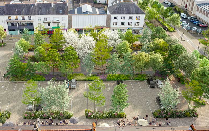 Saint-Nazaire : dès février, de nouveaux travaux pour aménager le centre-ville jardin