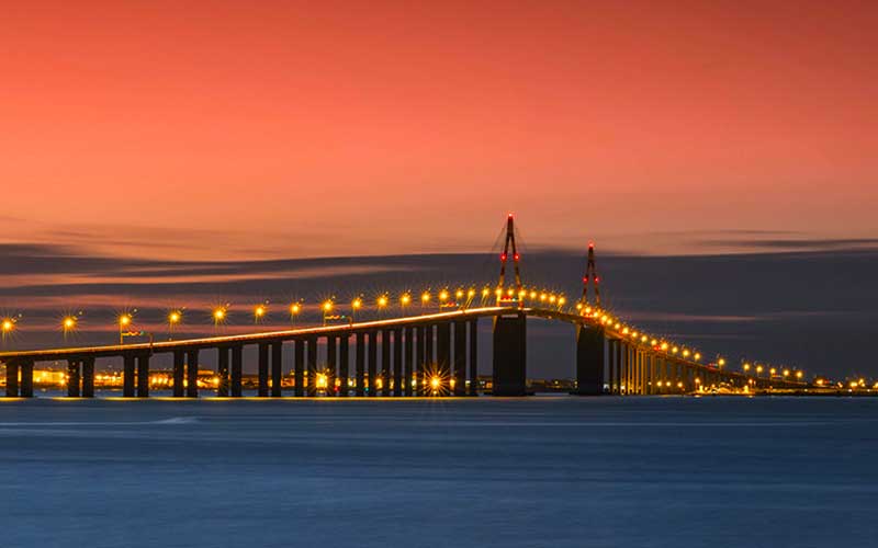 Pont de Saint-Nazaire : une voiture à l’arrêt et un escabeau retrouvés cette nuit