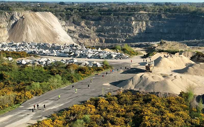 Herbignac : la carrière Charier théatre de la 2e édition du Défi de la Pierre