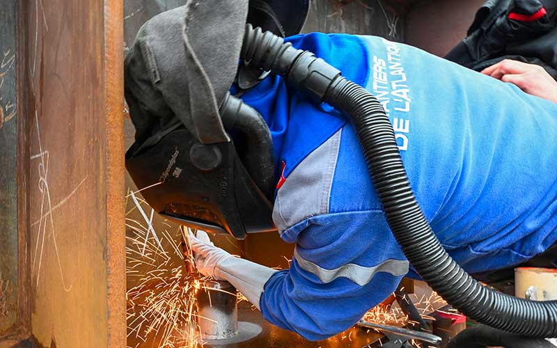 Saint-Nazaire : un nouveau yacht Ritz-Carlton mis sur cale aux Chantiers de l’Atlantique