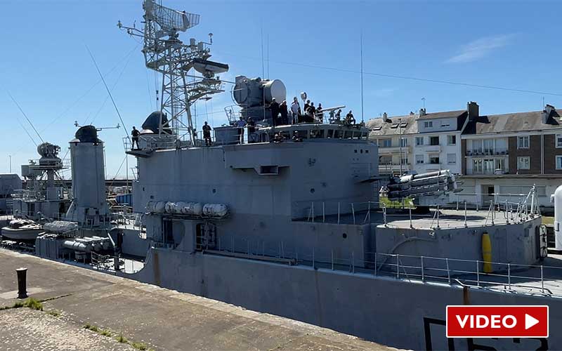 Saint-Nazaire : le Maillé-Brézé est arrivé à bon port