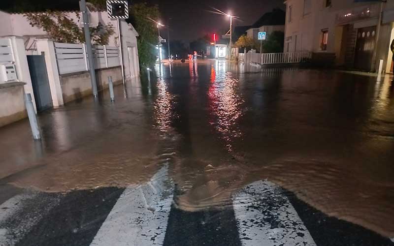 Trignac : une vingtaine d’habitations et locaux impactés par la rupture d’une canalisation