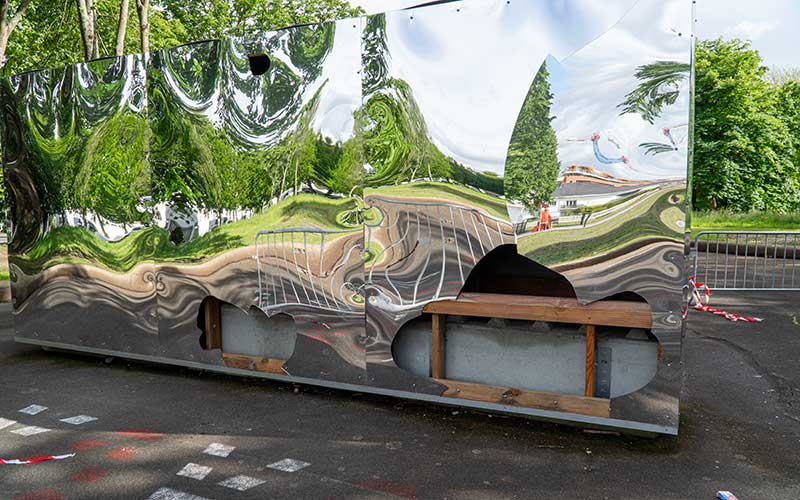 Saint-Nazaire : le miroir du Parc paysager vandalisé
