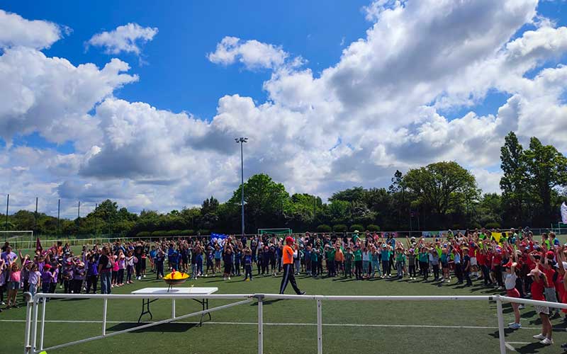 Saint-Nazaire : 1500 élèves de l’enseignement catholique ont vécu leurs journées olympiques