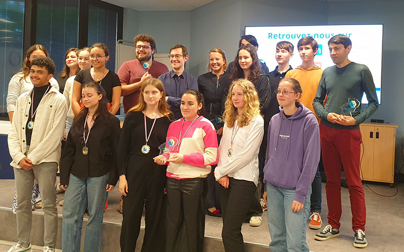 Nantes : remise de prix aux lauréats de la compétition européenne de statistiques