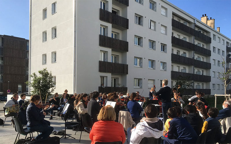 Saint-Nazaire : la Philharmonie des 2 Mondes s’invite en concert dans les quartiers