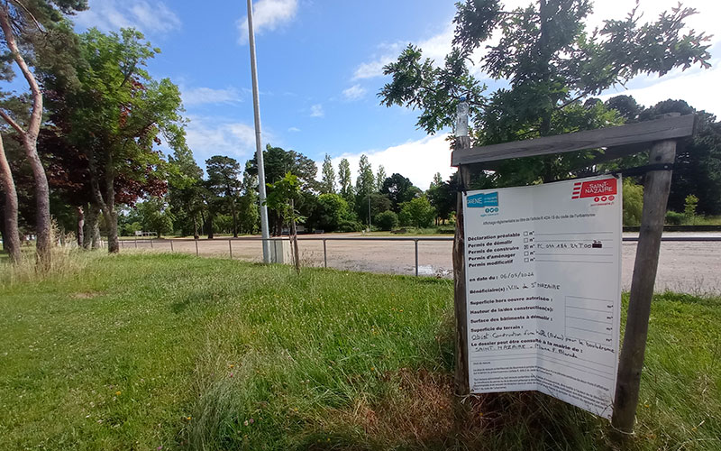 Saint-Nazaire : au Parc paysager, le permis de construire du boulodrome est posé