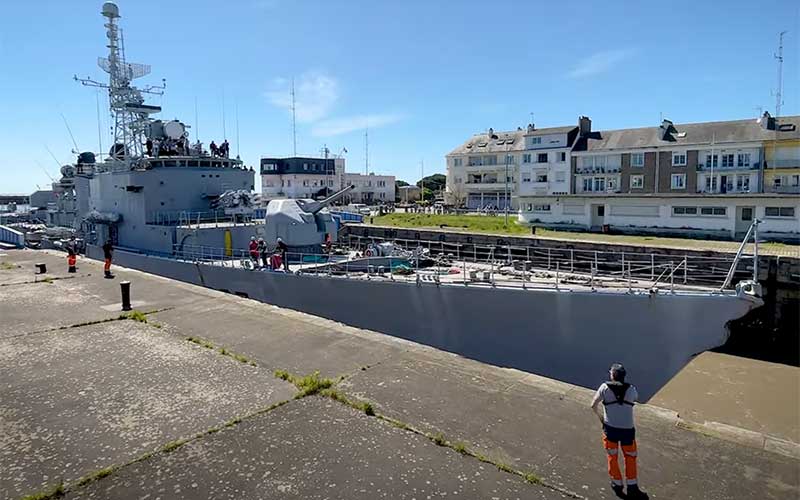 En restauration à Saint-Nazaire, le Maillé Brézé repartira le lundi 29 juillet pour Nantes