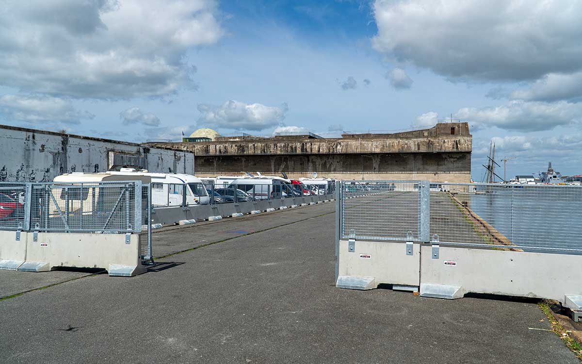Saint-Nazaire : l’accès au quai du Commerce désormais protégé par des barrières