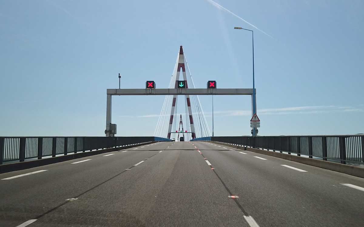 Le Pont de Saint-Nazaire fermé à la circulation dimanche matin