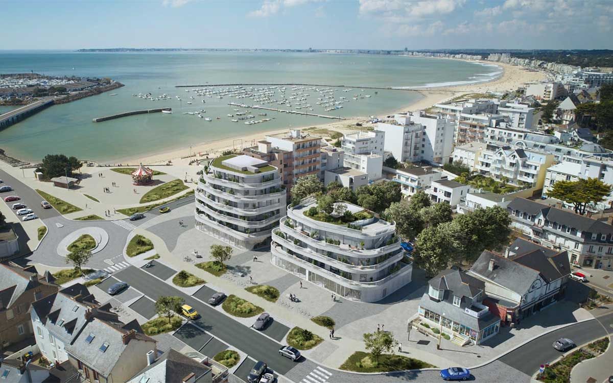 Pornichet : face à l’Océan, la première pierre du programme Agates est posée