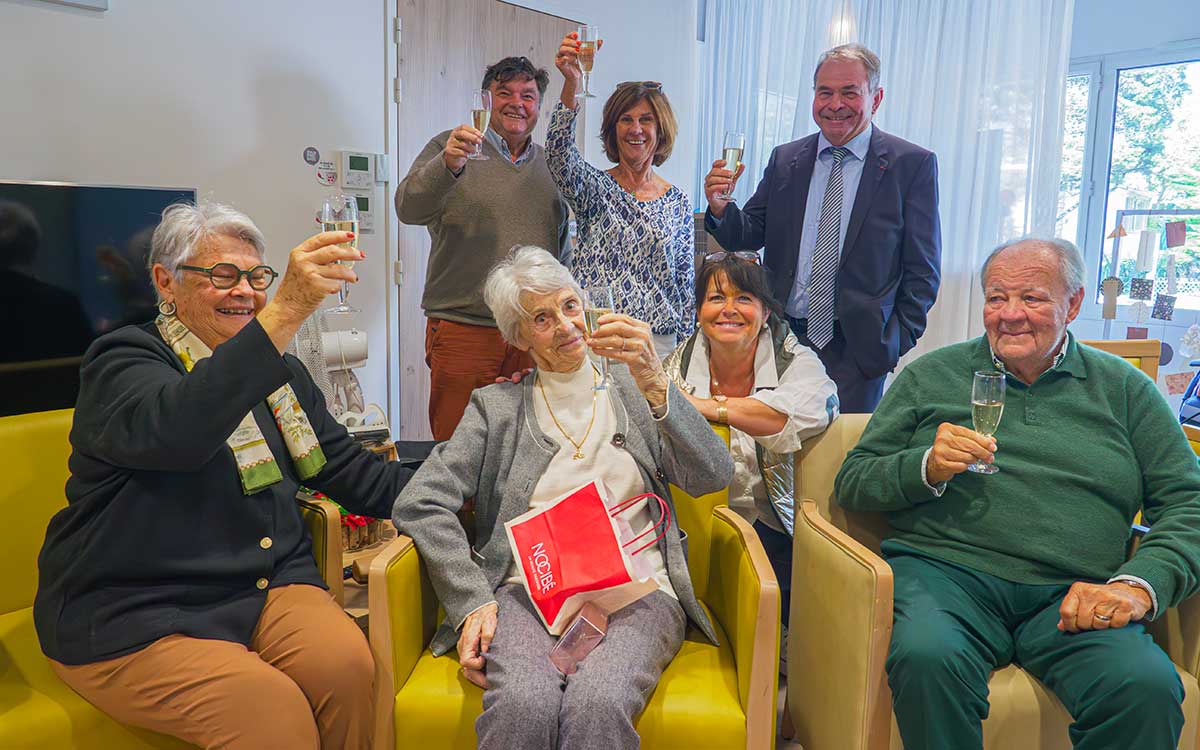 Pornichet : une nouvelle centenaire a soufflé ses 100 bougies