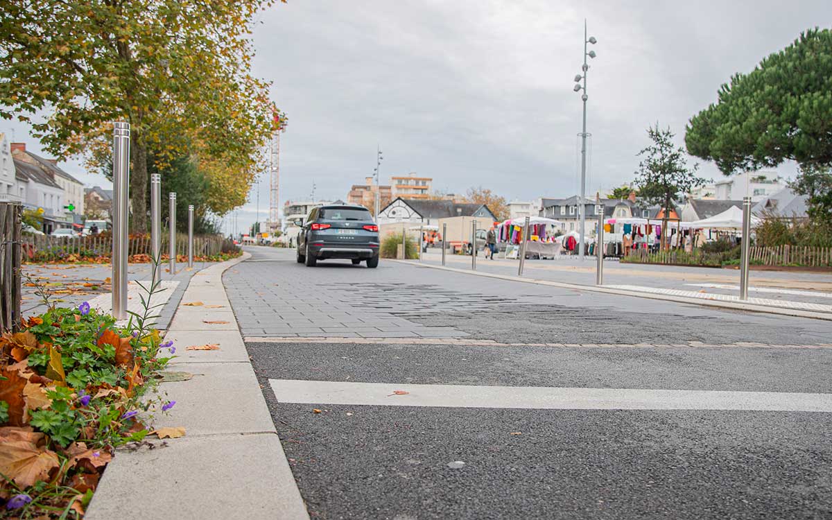 Pornichet : des travaux de reprise des secteurs pavés annoncés place du Marché