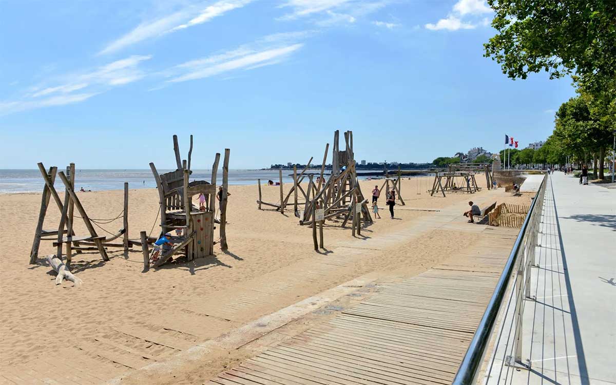 Saint-Nazaire : les jeux en bois fermés jusqu’au printemps pour être changés