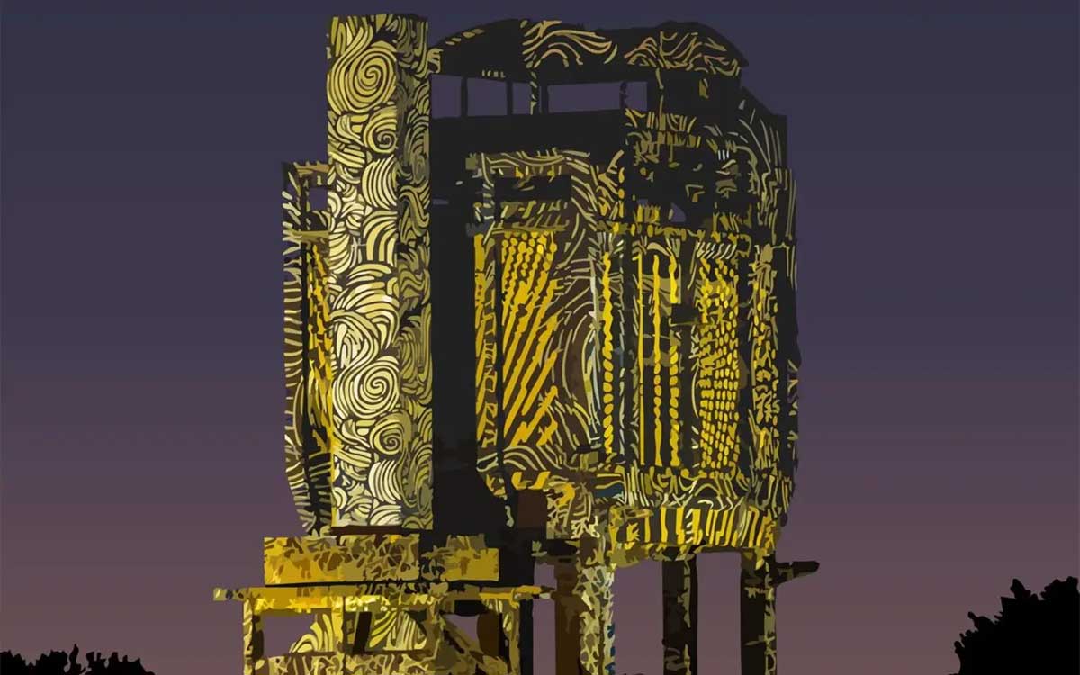 Trignac : une scénographie lumineuse projetée sur les Forges durant 2 soirées