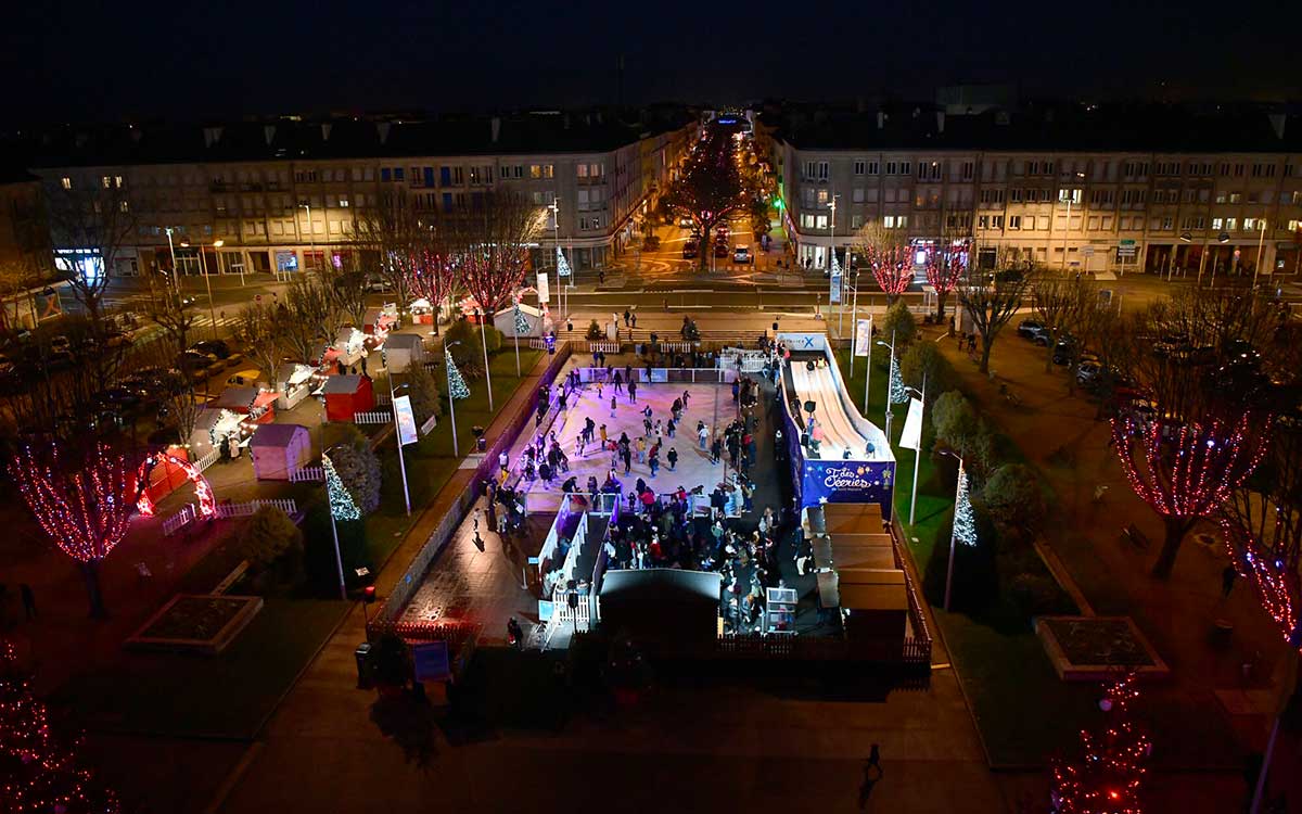 Tempête Darragh : à Saint-Nazaire, la patinoire et les pistes de luge resteront fermées samedi