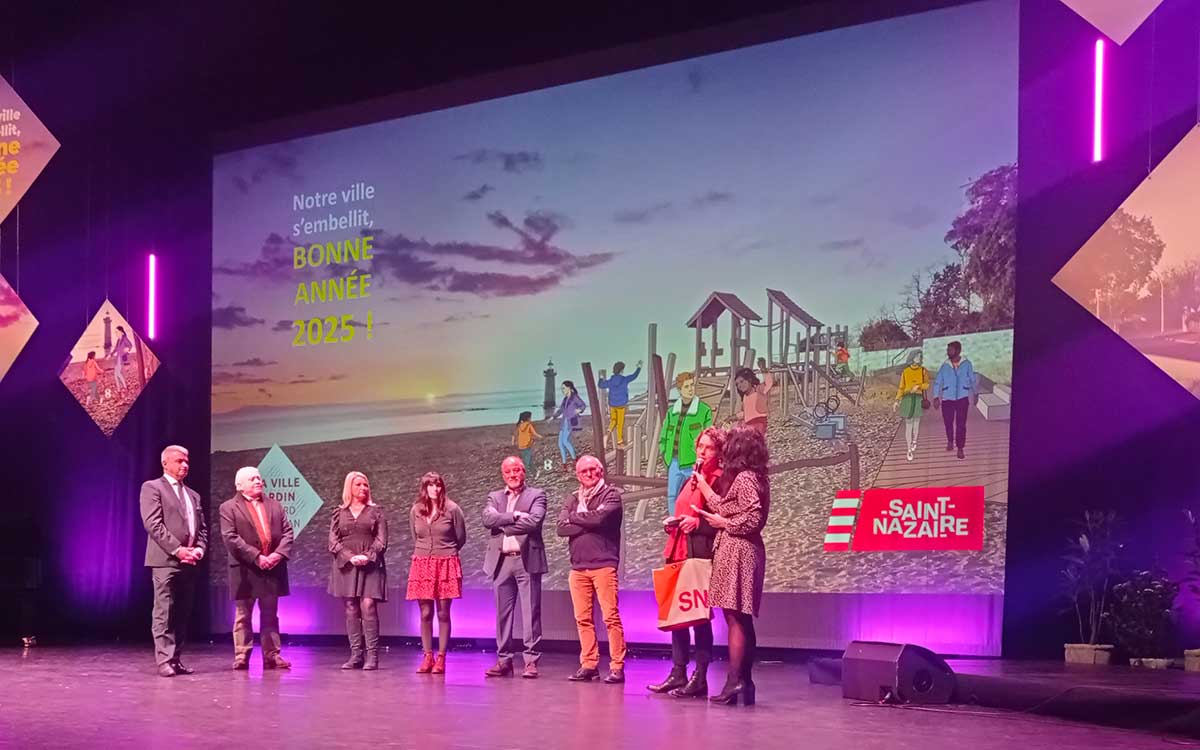 Saint-Nazaire : la cérémonie des vœux du maire fait salle comble au Théâtre
