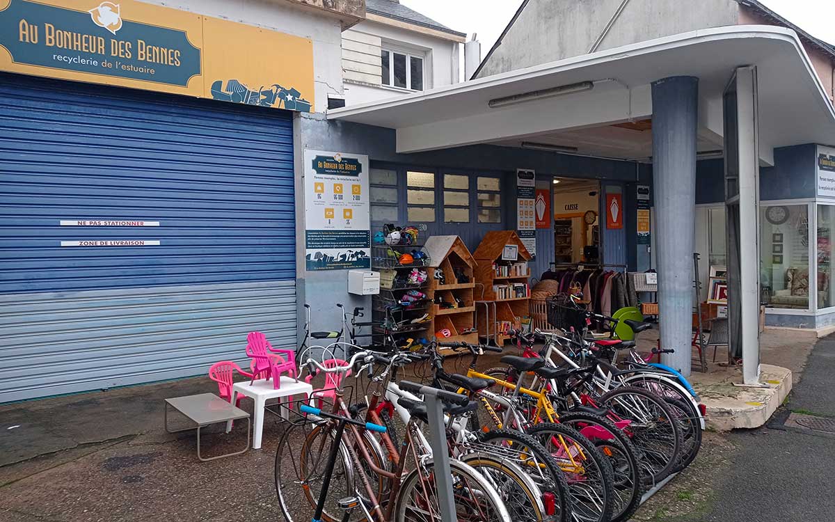 Saint-Nazaire : toujours en recherche de locaux, Au Bonheur des Bennes réaménage ses espaces