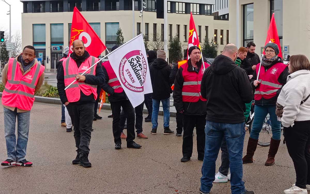 Saint-Nazaire : bus, velycéo… 2ème jour de grève pour les salariés Ycéo