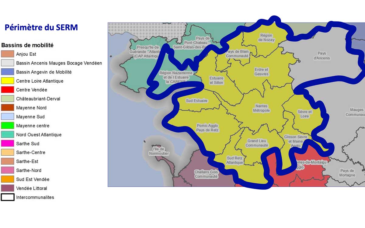 Le futur Service Express Régional Métropolitain de Nantes-Saint-Nazaire sur les rails