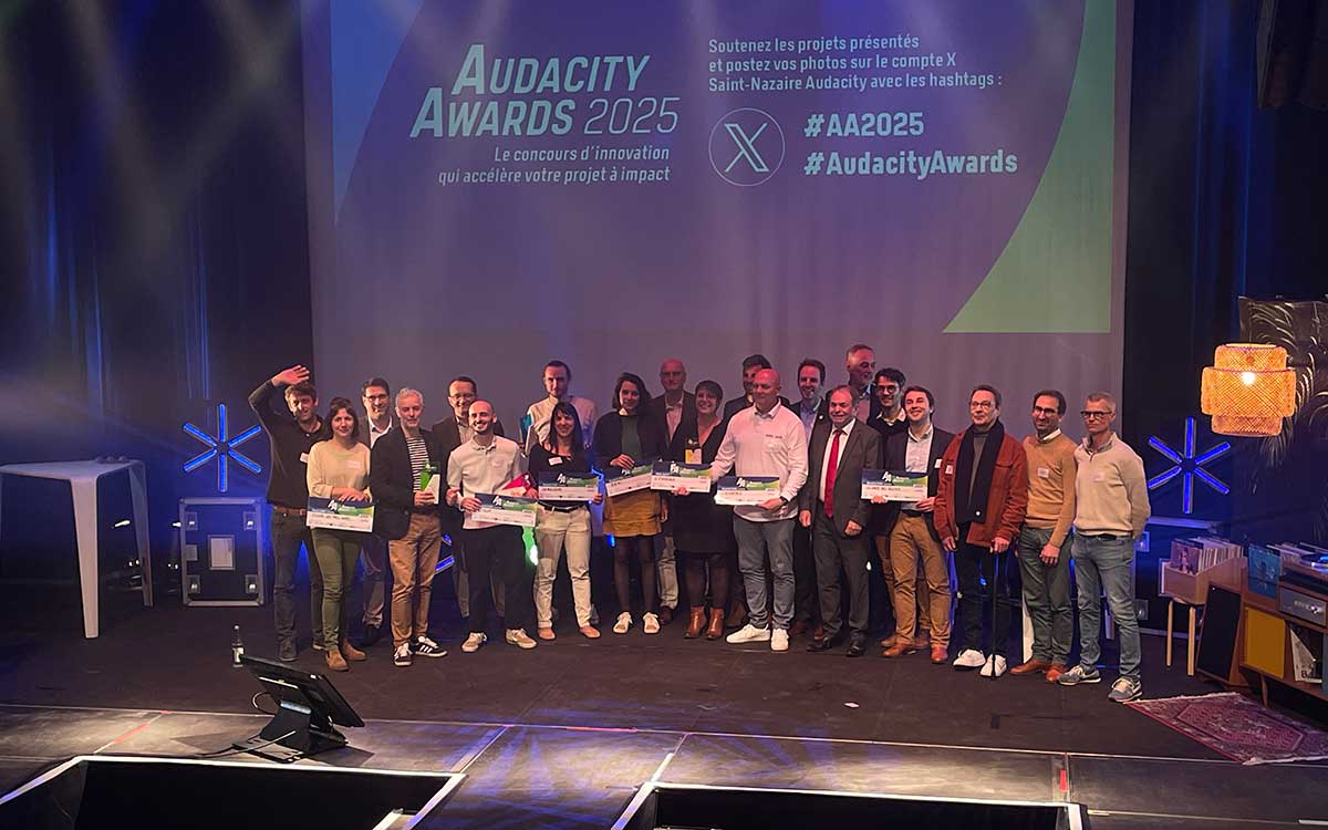 Saint-Nazaire : 5 projets et un coup de coeur récompensés aux Audacity Awards