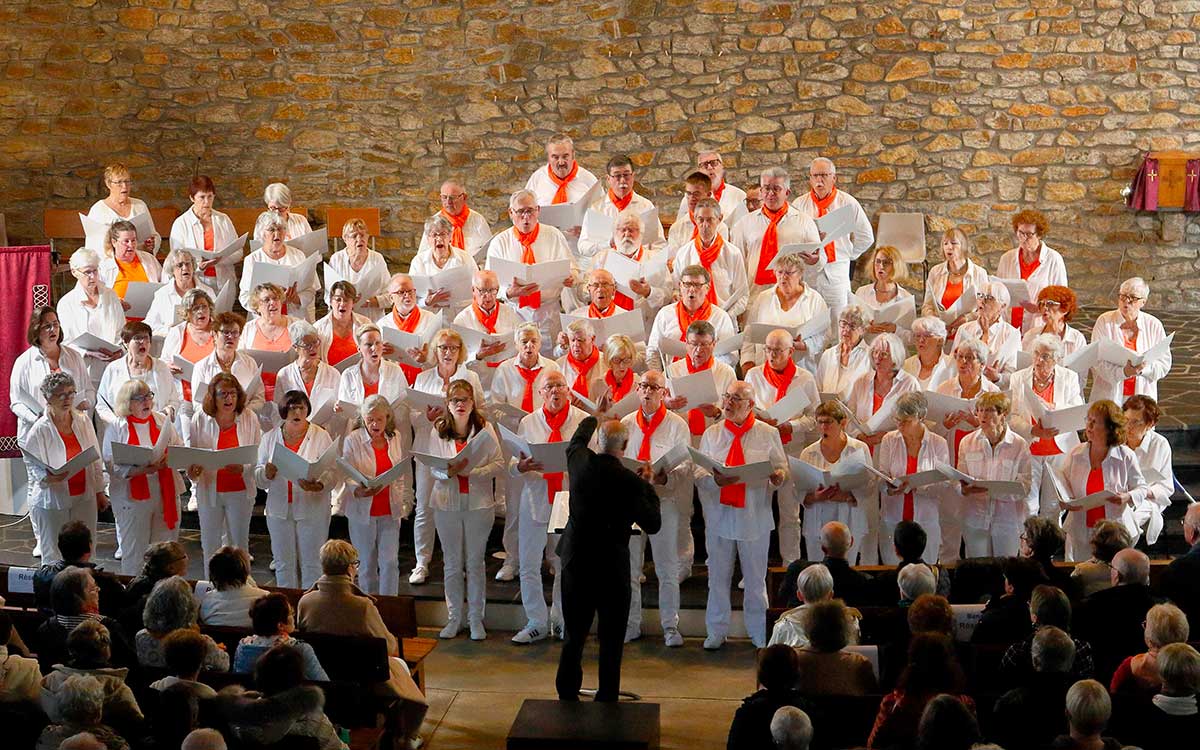 Saint-Nazaire : les chorales chantent pour l’association Retina
