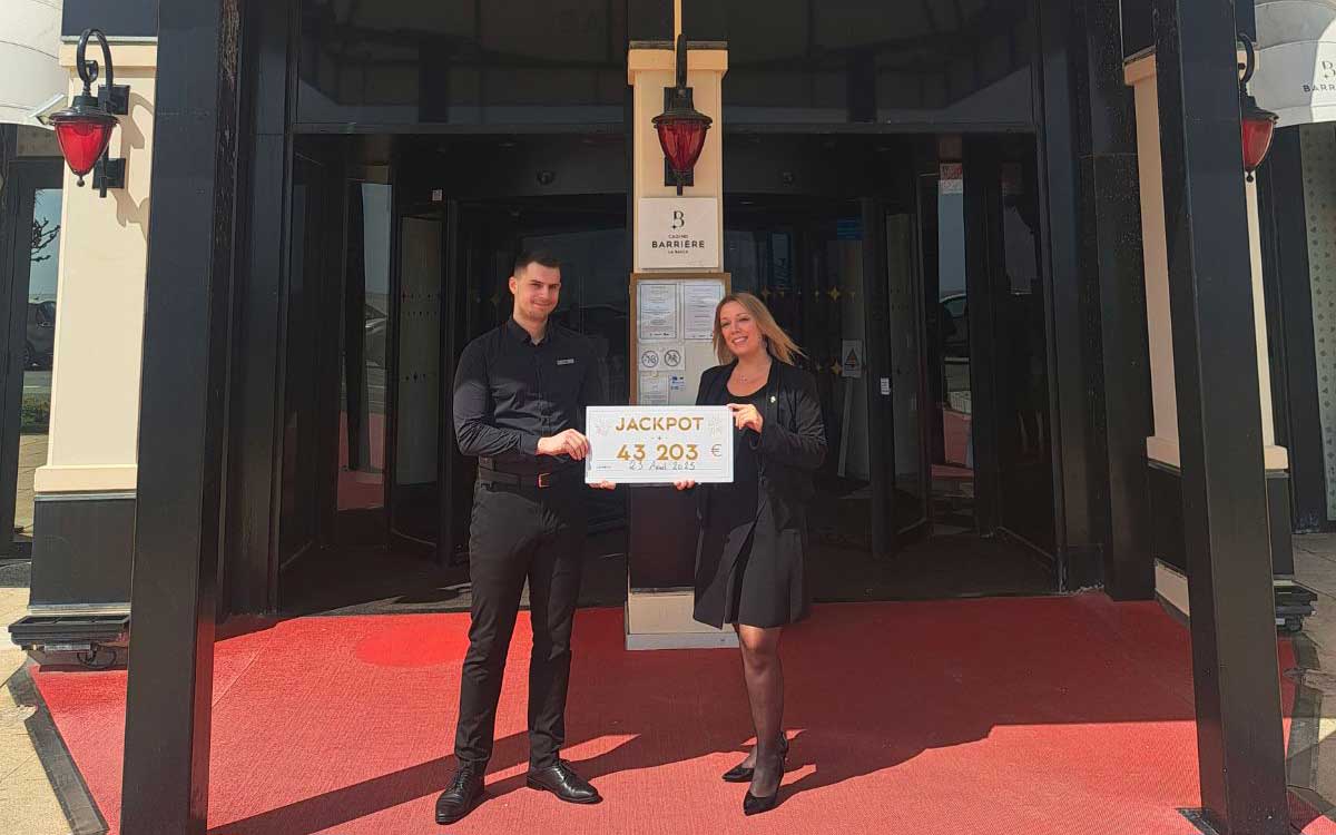 Jackpots en série au Casino Barrière de La Baule : 61 000 € remportés en moins de 30 minutes