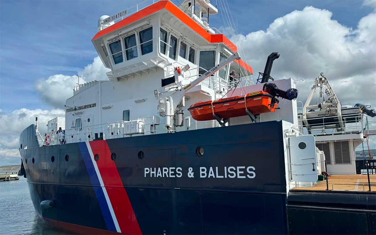 Saint-Nazaire, port de base d’un nouveau baliseur océanique à empreinte environnementale réduite