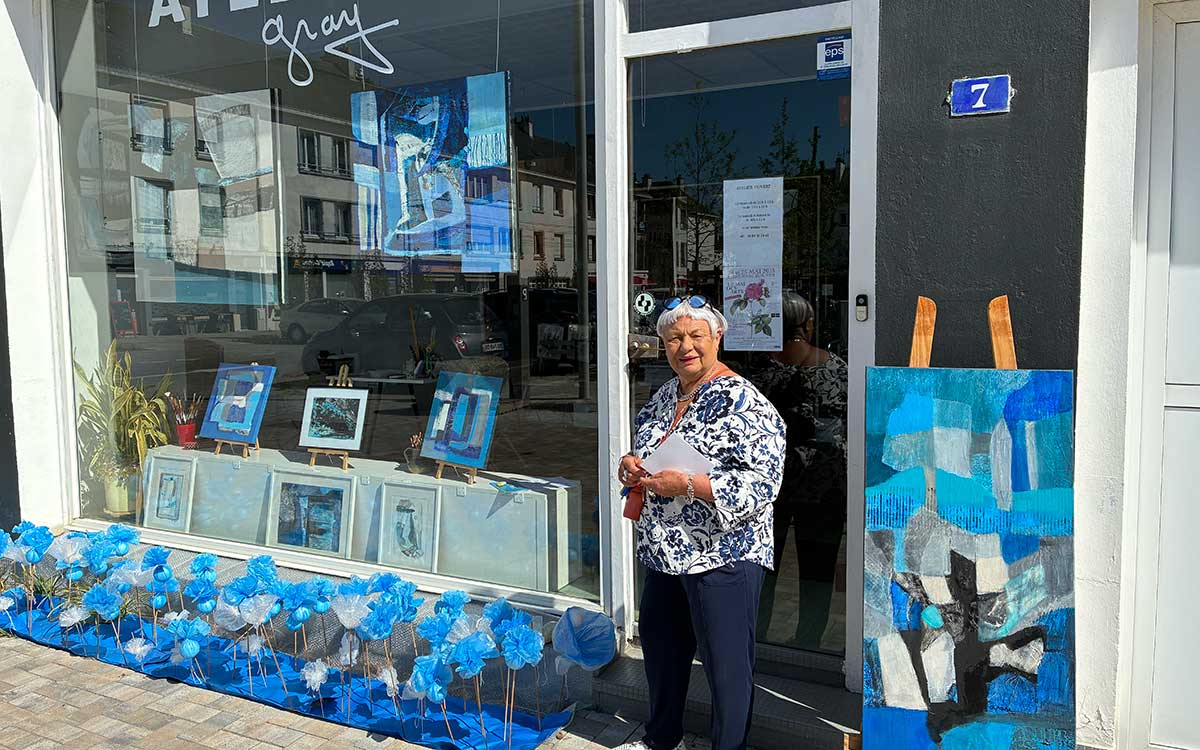 Saint-Nazaire : l’artiste Gray célèbre à sa façon la ville jardin au bord de l’océan