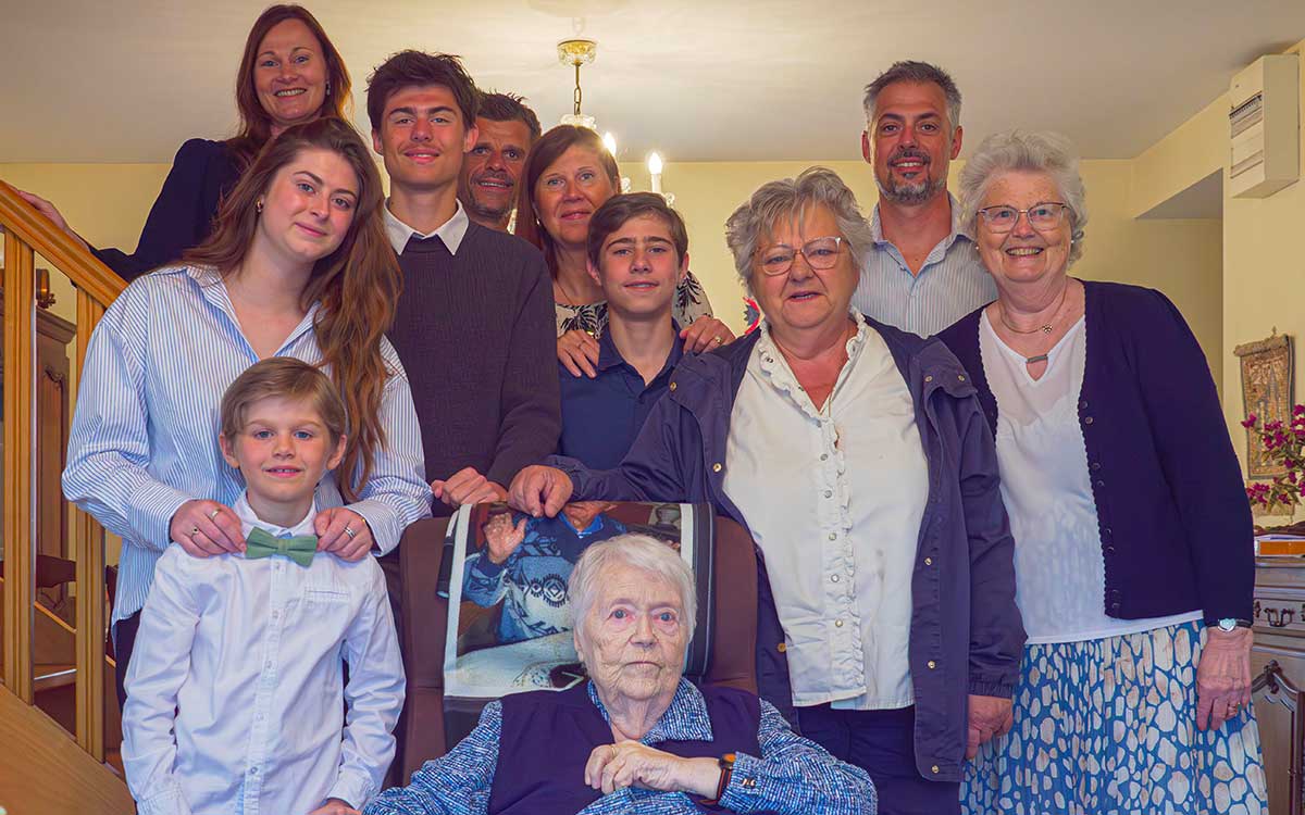 Pornichet : Ginette Blasutig a fêté ses 100 ans bien entourée de ses proches