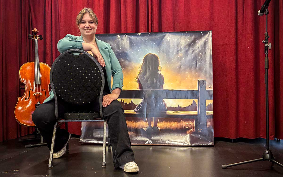 Saint-Nazaire : Marine Pavageau crée un one woman show musical et humoristique sur sa vie d’artiste